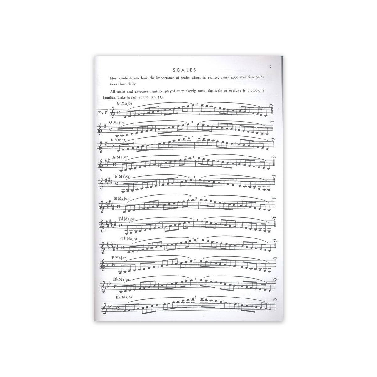Benny Goodman's Clarinet method
