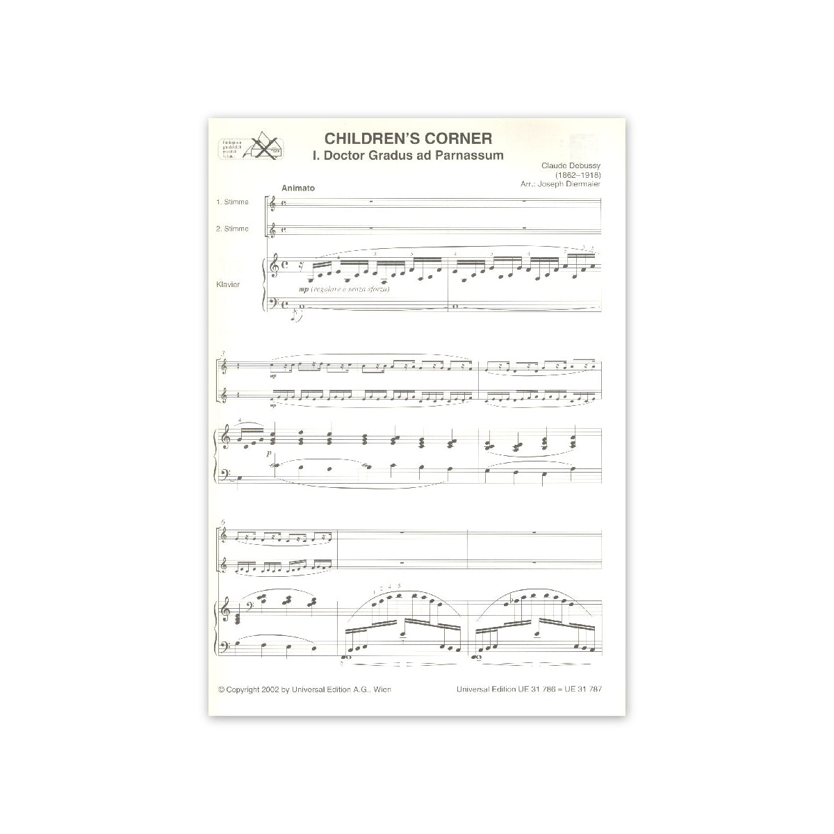 Debussy, Children's corner