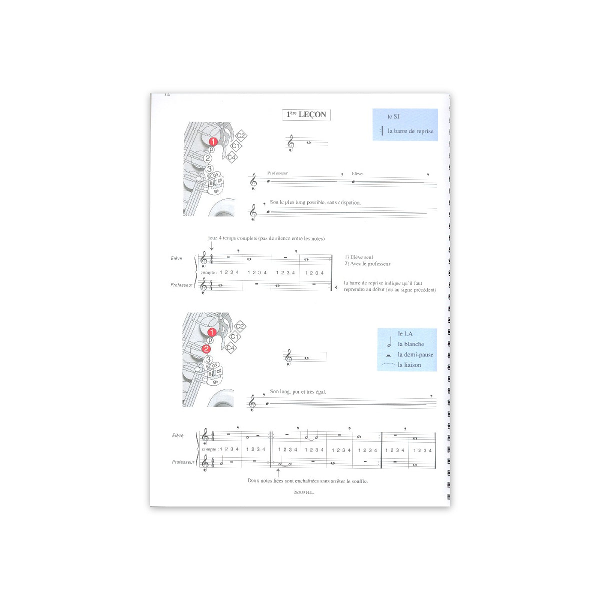 Delangle, Méthode de saxophone
