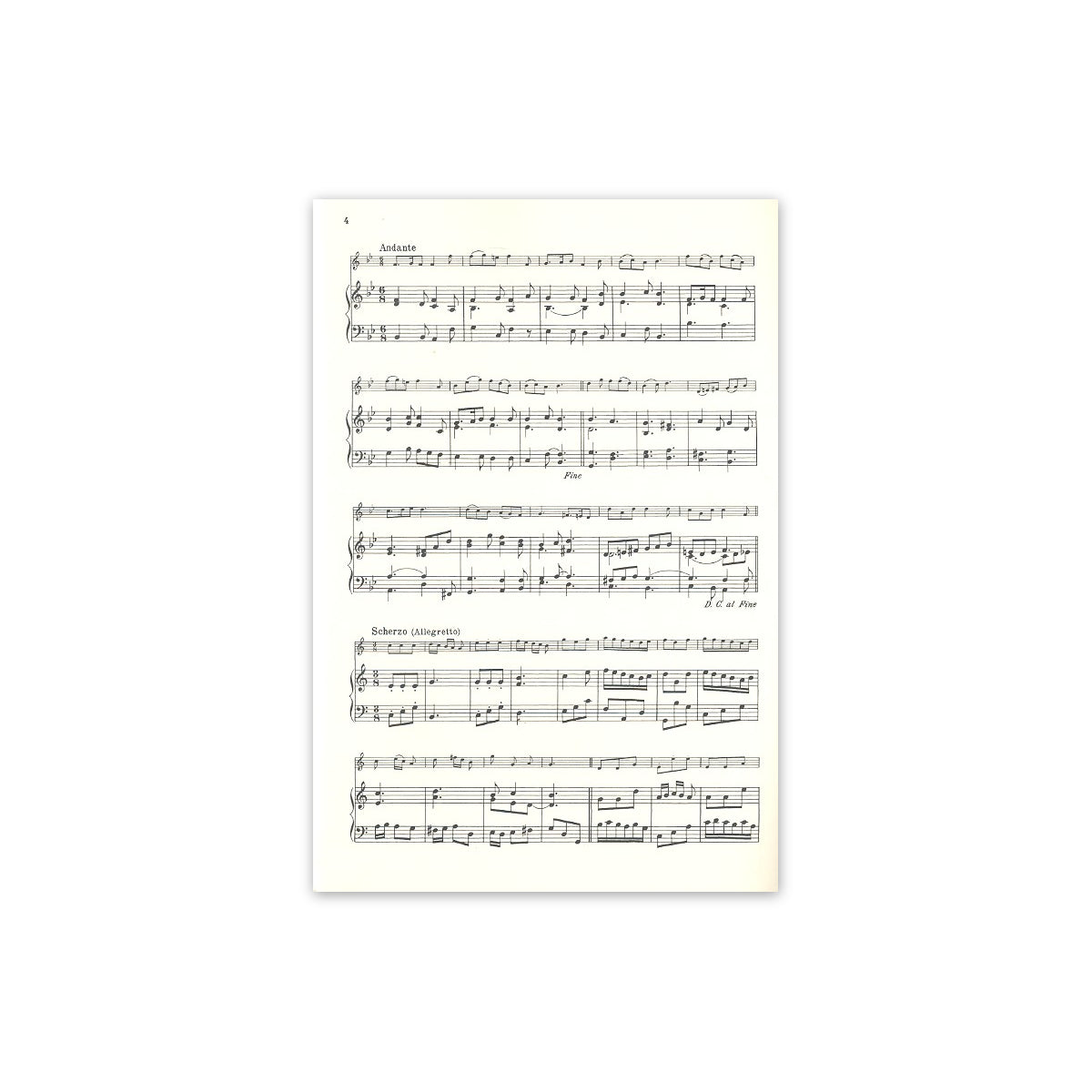 Roehr, Sonatine Nr.1 F-Dur