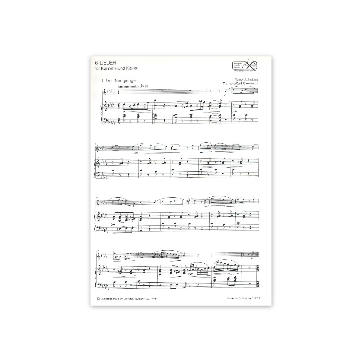 Schubert, 6 Lieder-13709