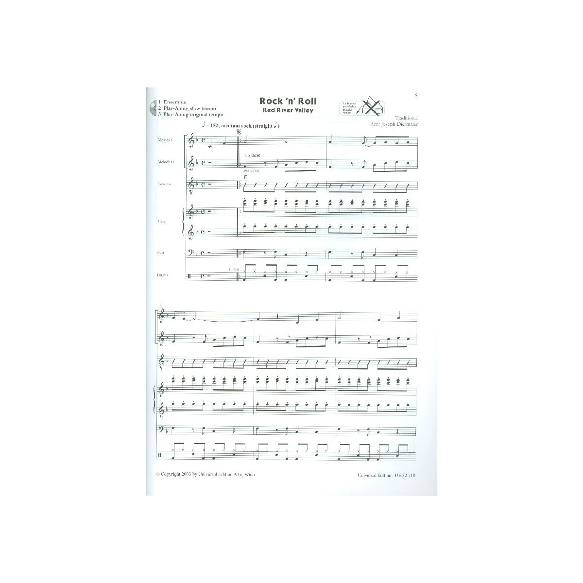 World music junior: America - Partitur View 1