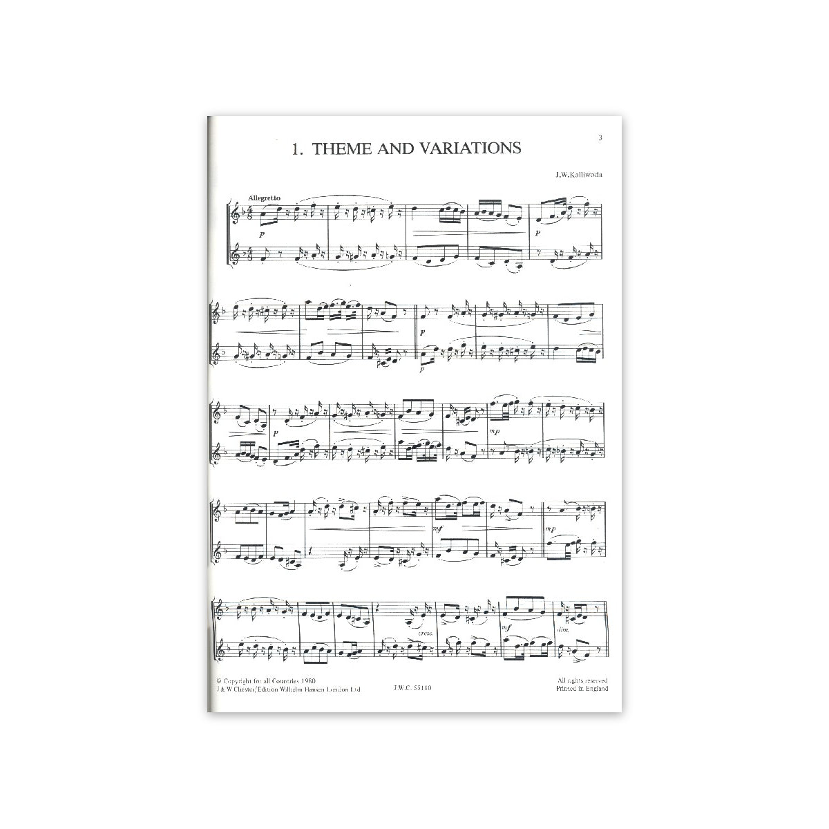 Clarinet duets Vol.3