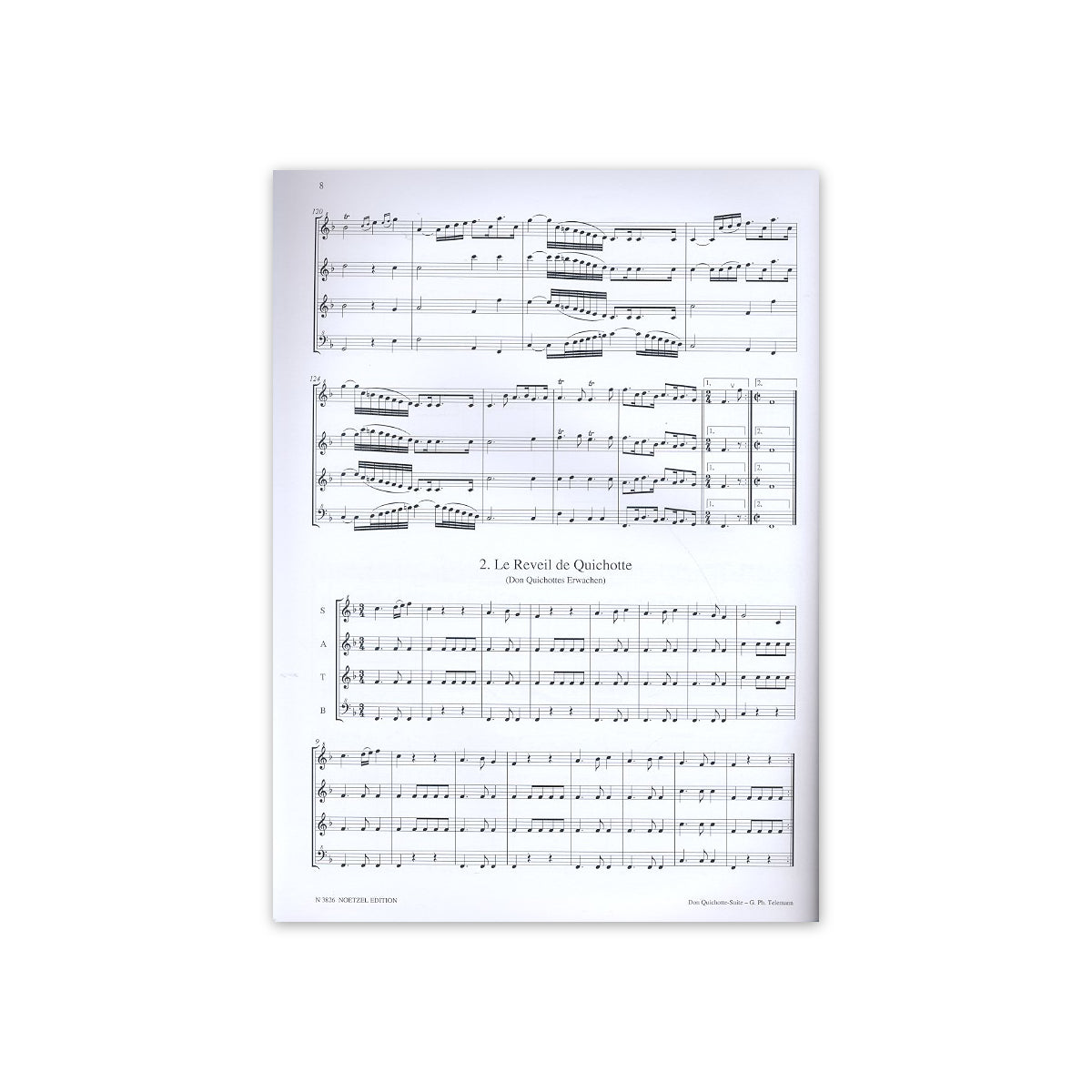 Telemann, Don Quichotte - Suite