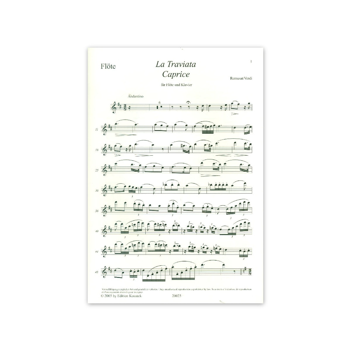 Verdi/Remusat, La Traviata