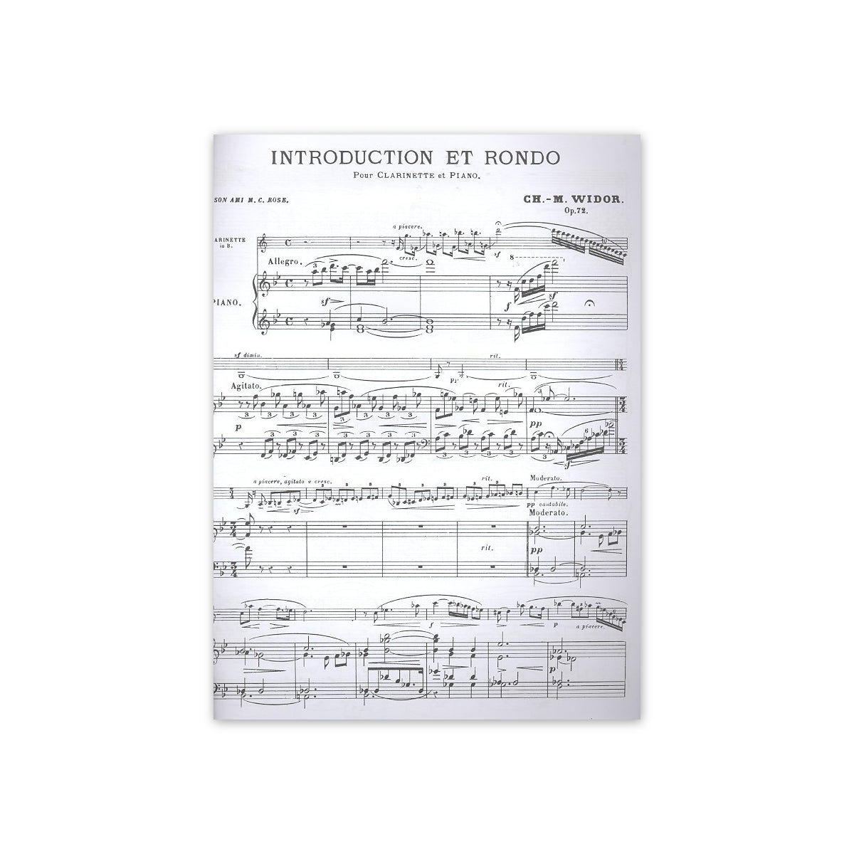 Widor, Introduction et Rondo
