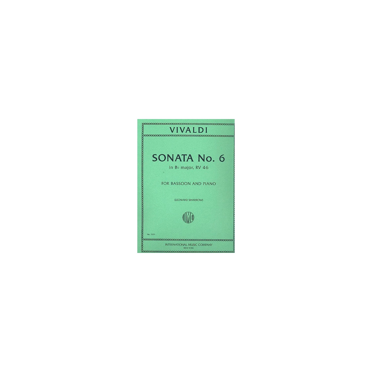 Vivaldi, Sonate 6 B-Dur RV 46