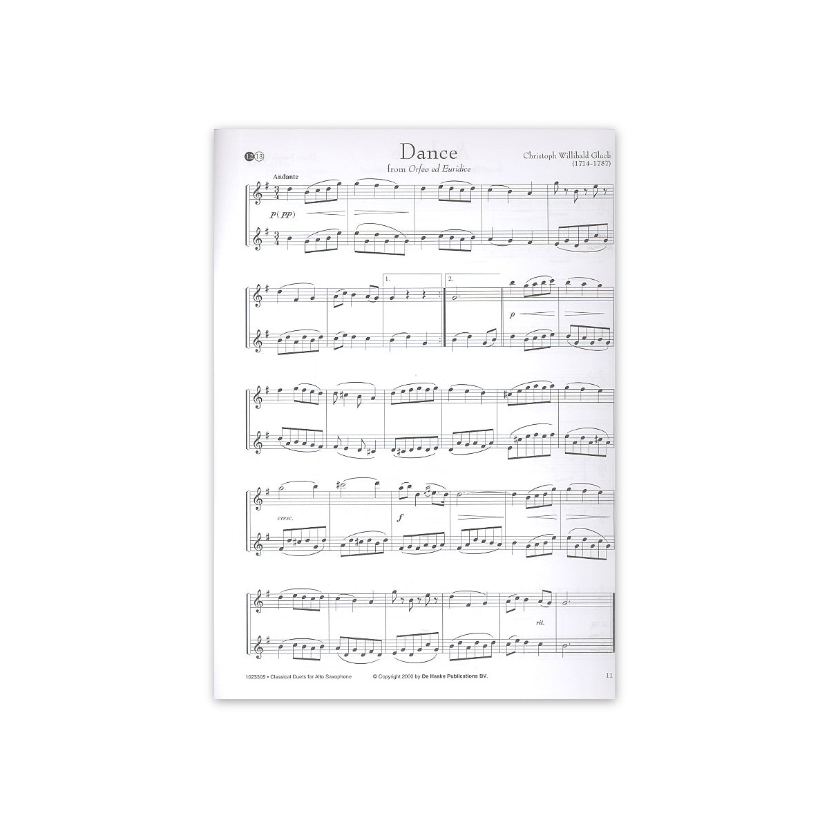 Classical Duets for Alto Saxophone