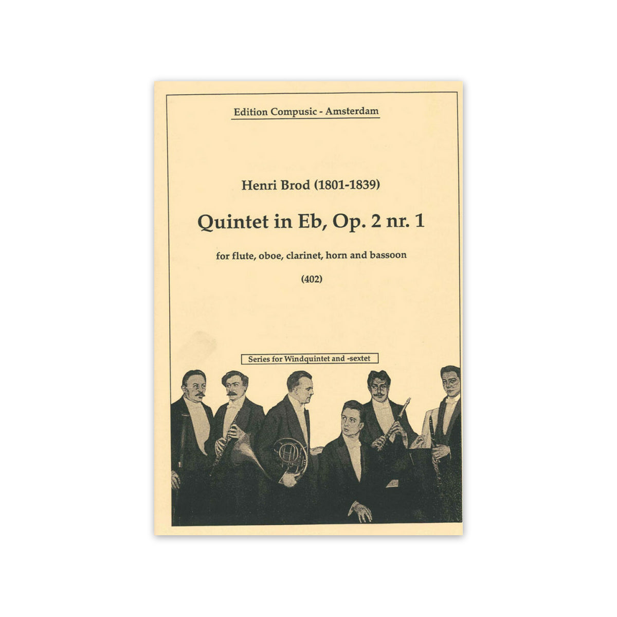 Brod, Quintett Es-Dur op.2,1