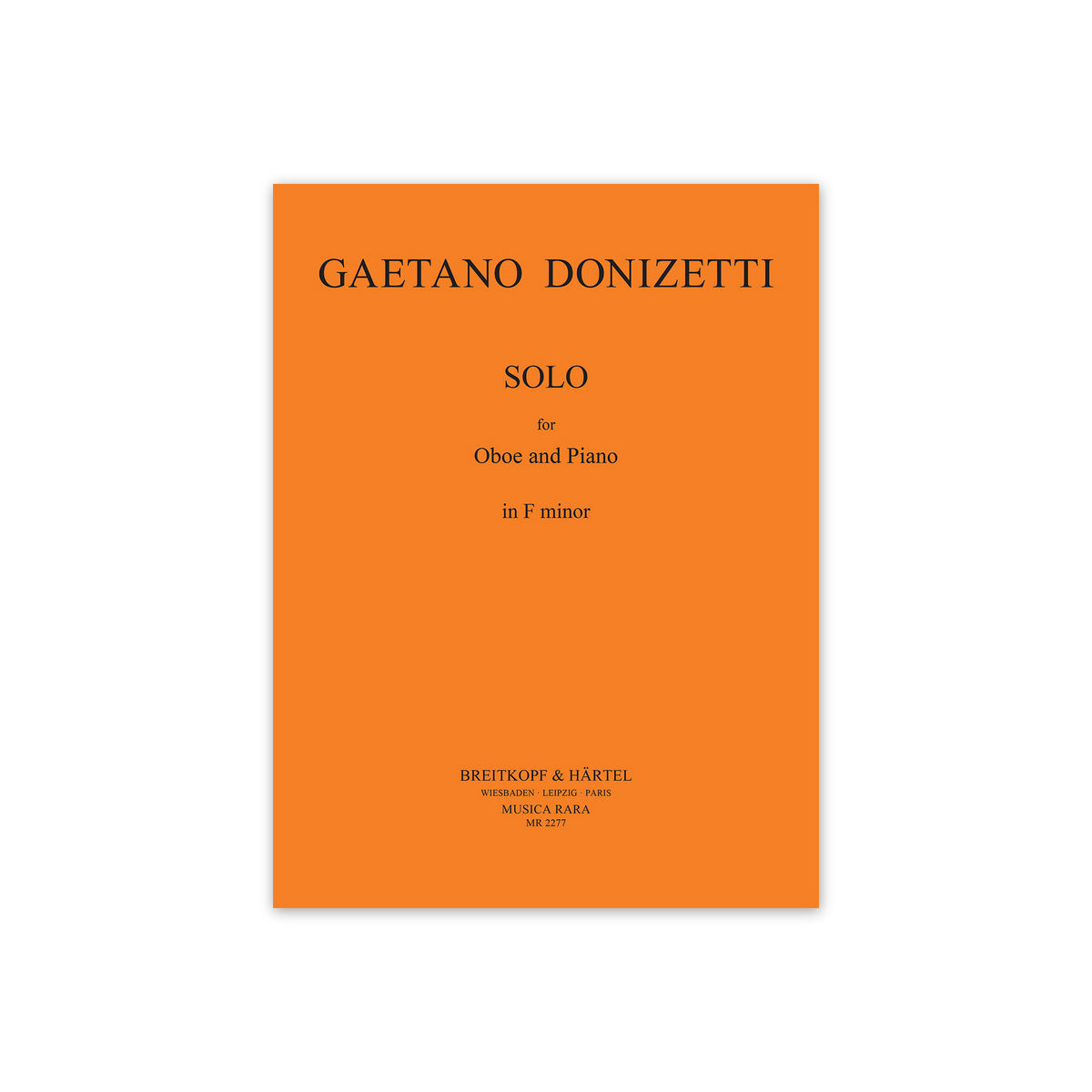 Donizetti, Solo f-Moll