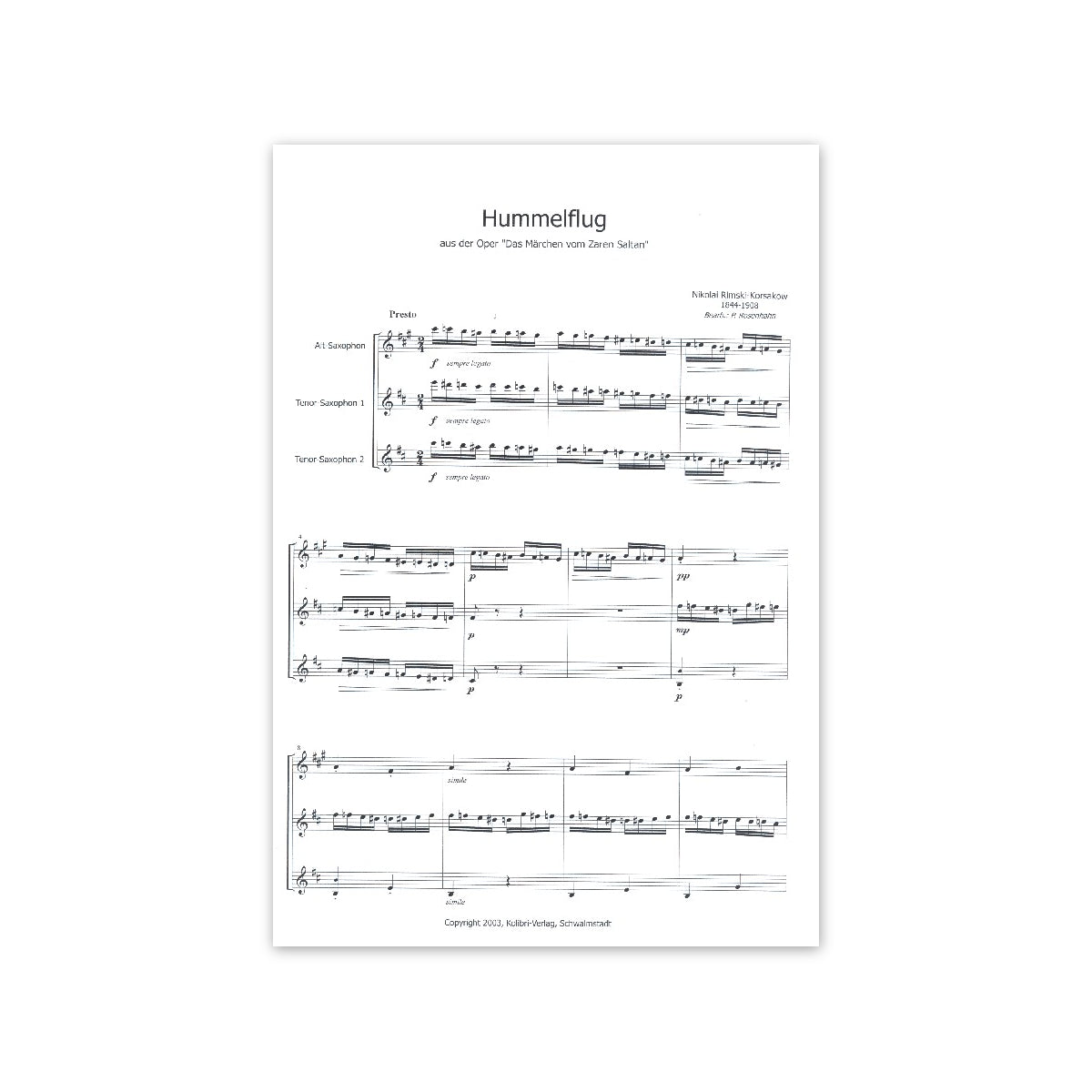 Rimsky-Korsakow, Hummelflug-15916