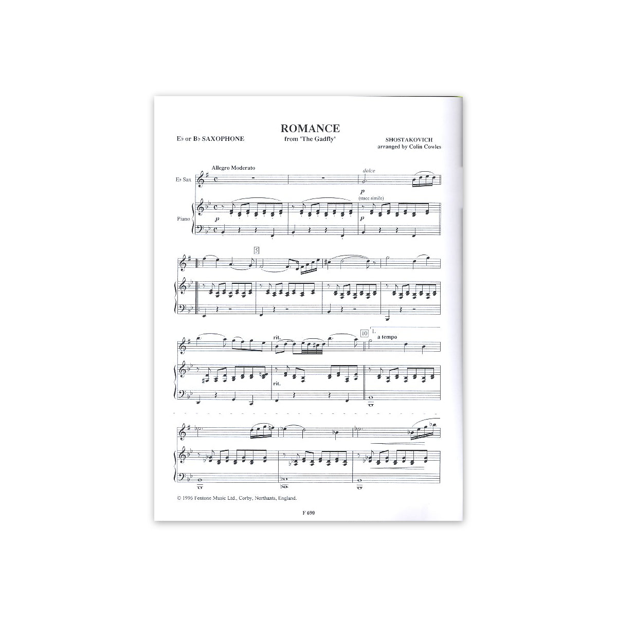 Schostakowitsch, Romance