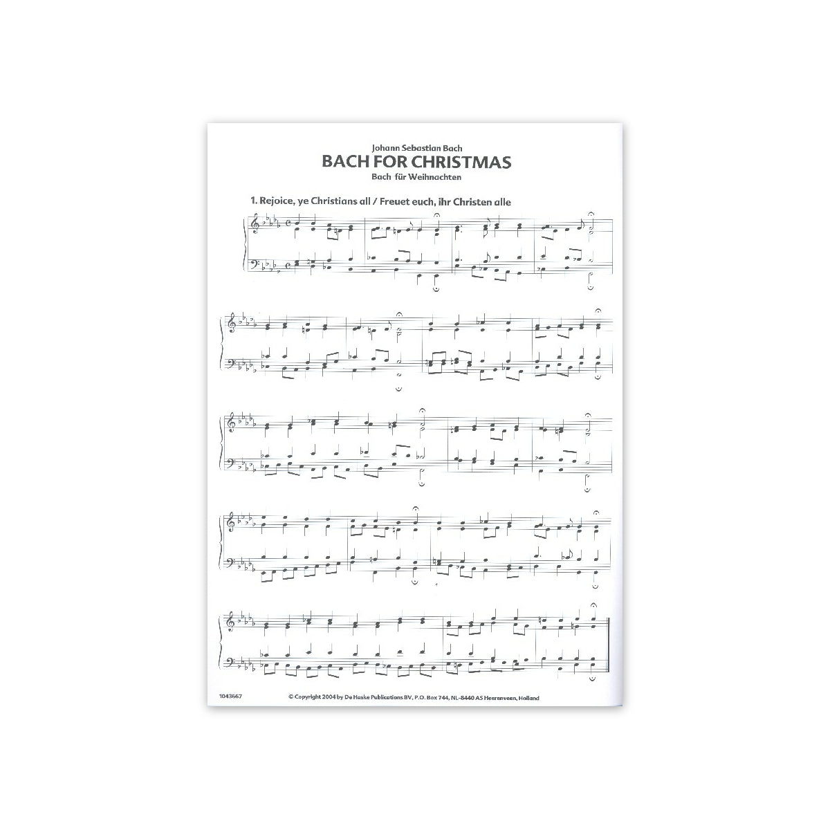 Bach for Christmas