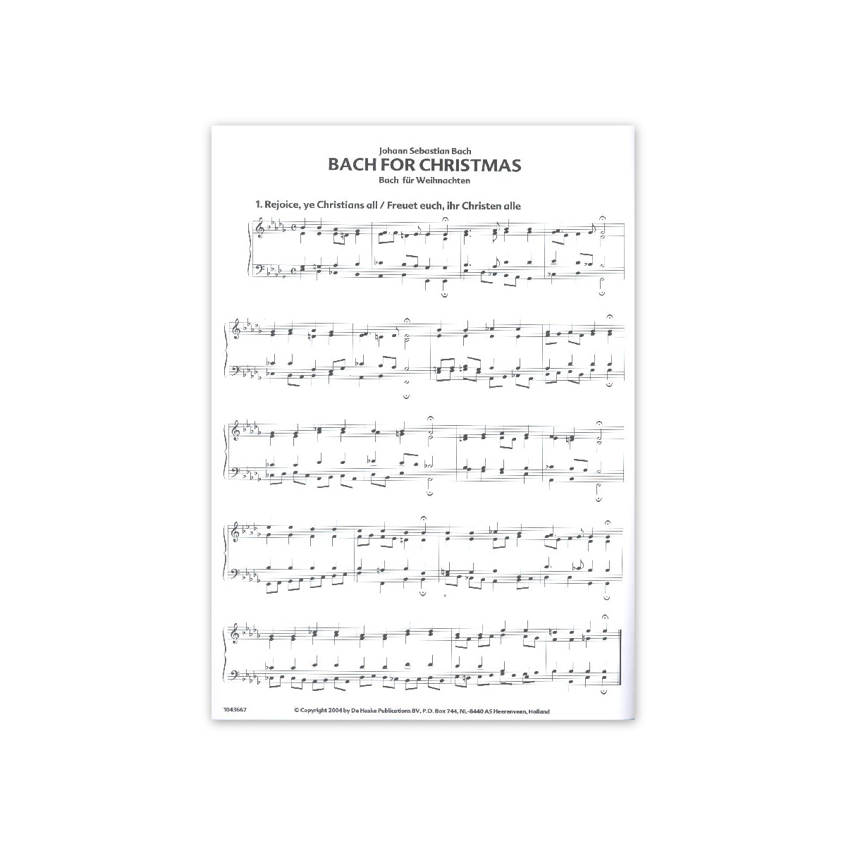 Bach for Christmas