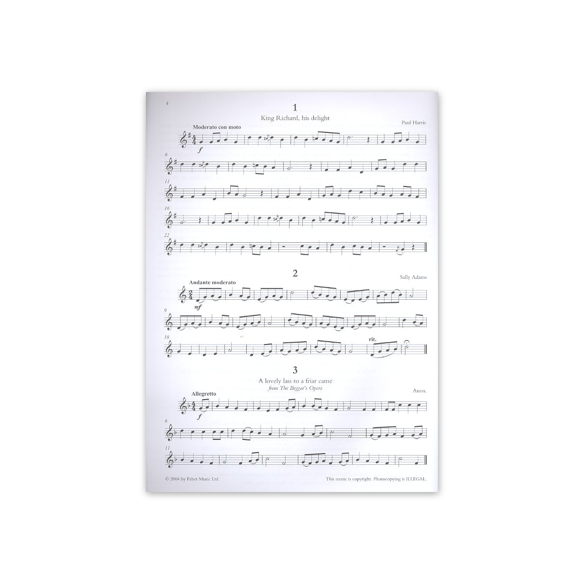 50 Graded studies for recorder