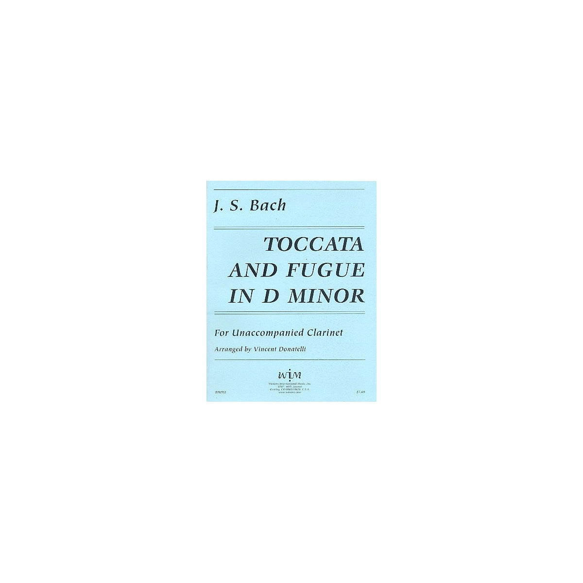 Bach, Toccata & Fuge d-moll View 1