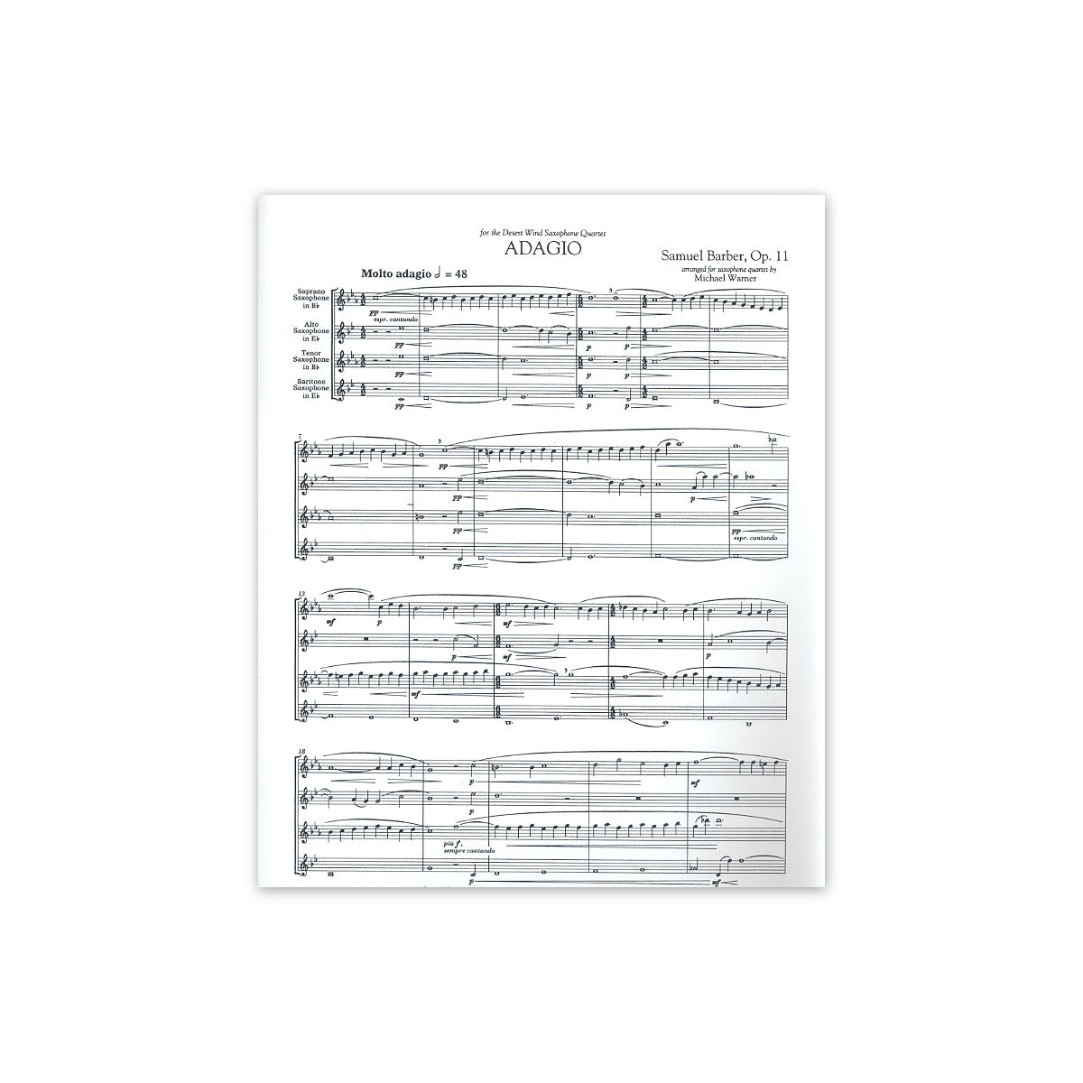 Barber, Adagio op.11