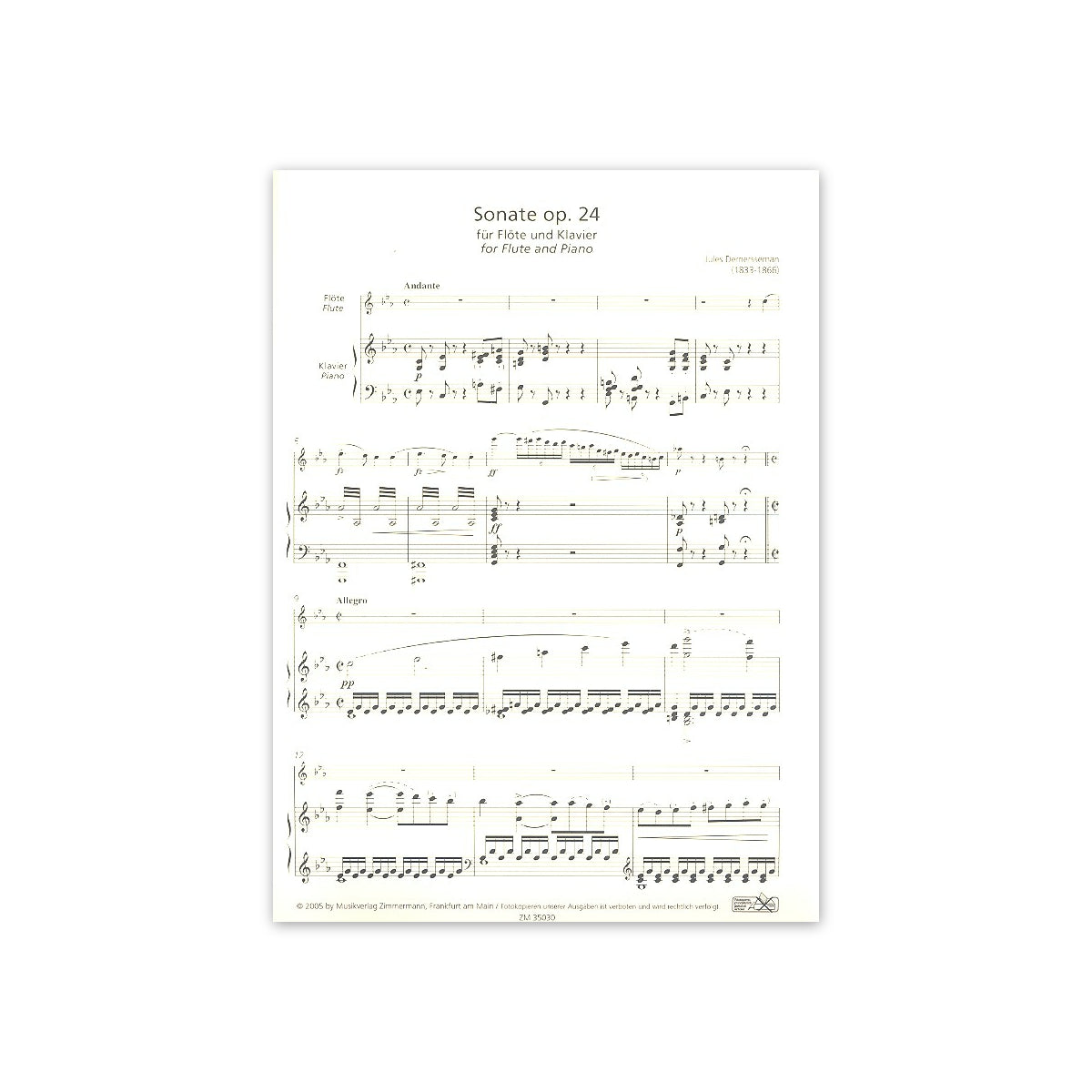 Demersseman, Sonate op.24