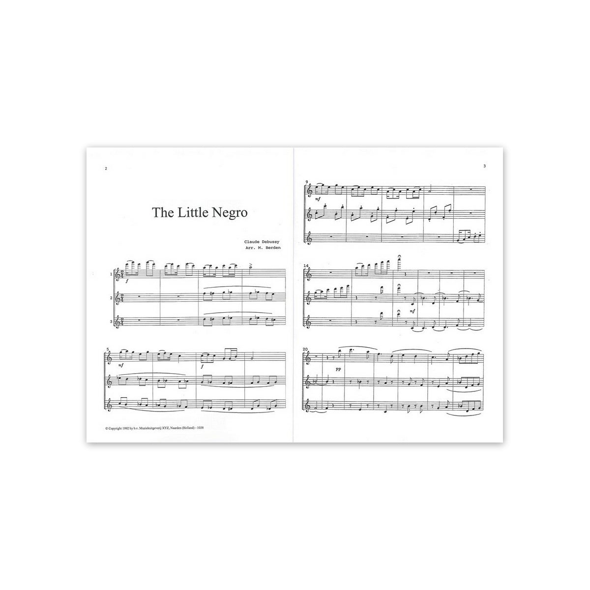 Debussy, The little Negro