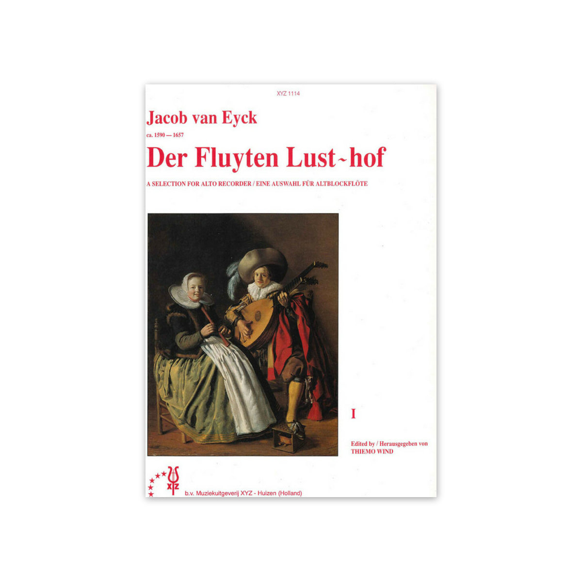 Eyck, Der Fluyten Lust~hof 1 - Altblockflöte