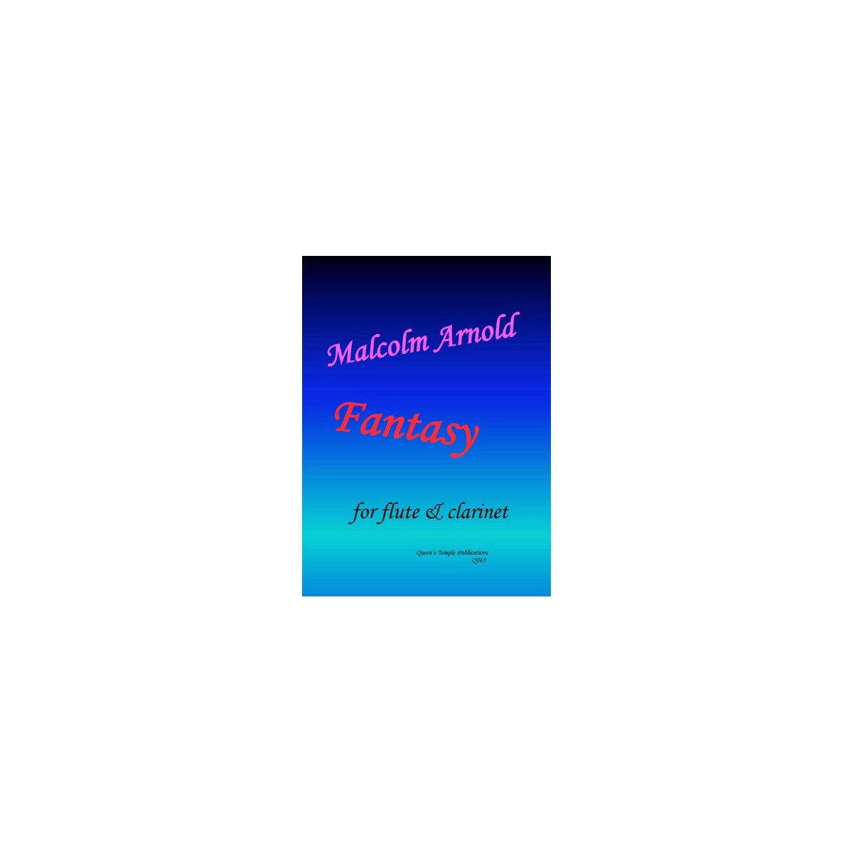 Arnold, Fantasy - Flöte & Klarinette