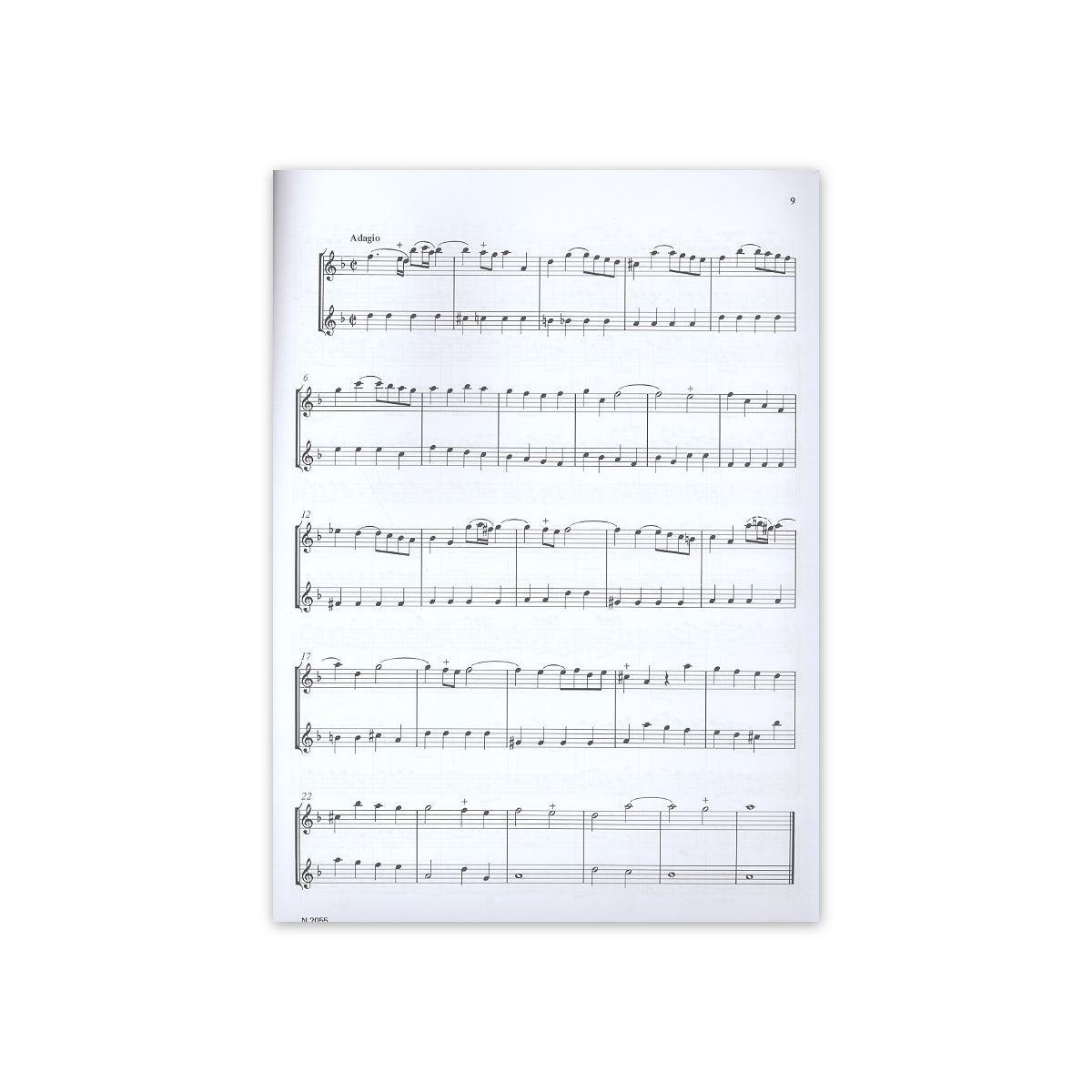 Boismortier, Vier Konzerte aus op.38