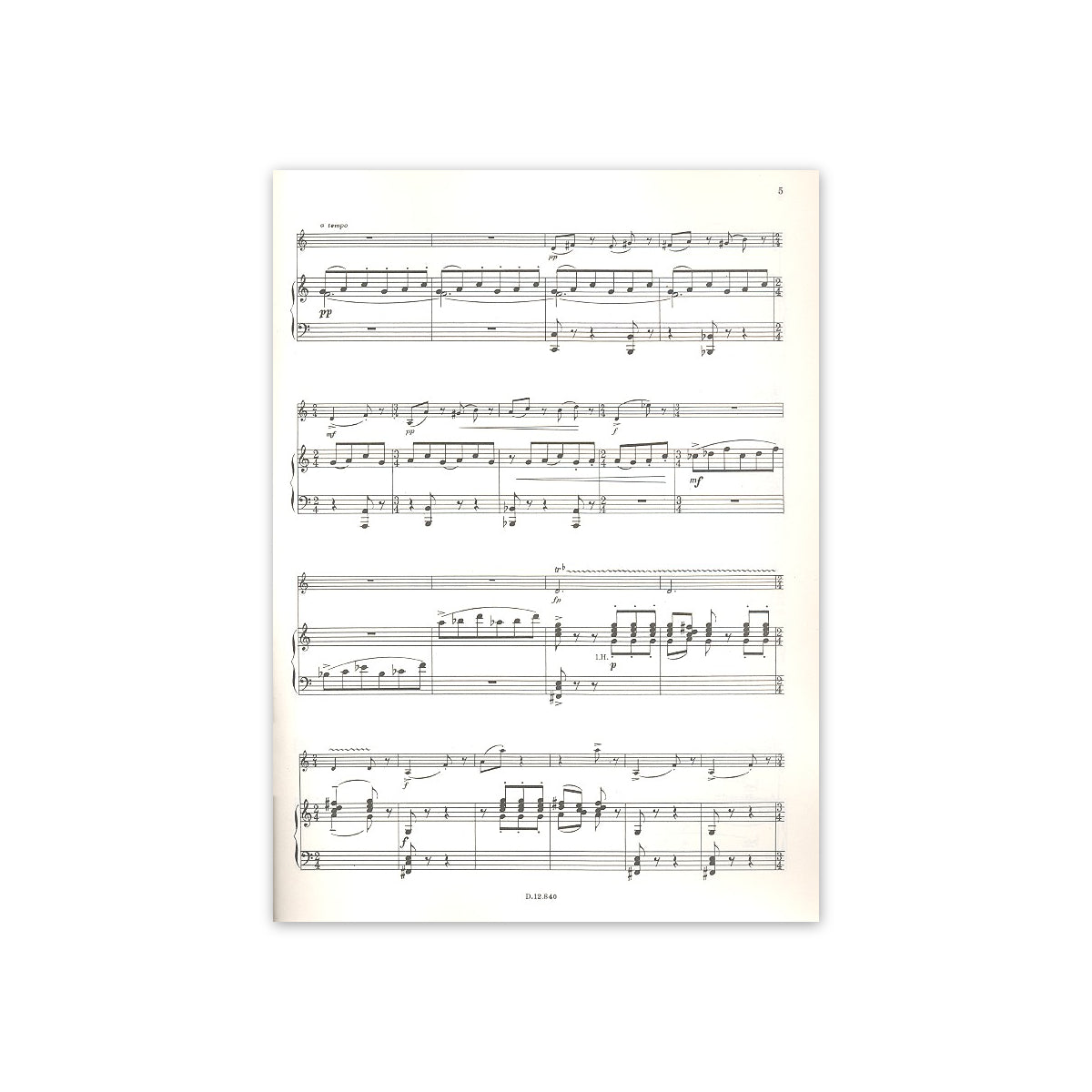 Bresgen, Studies III Heft 2