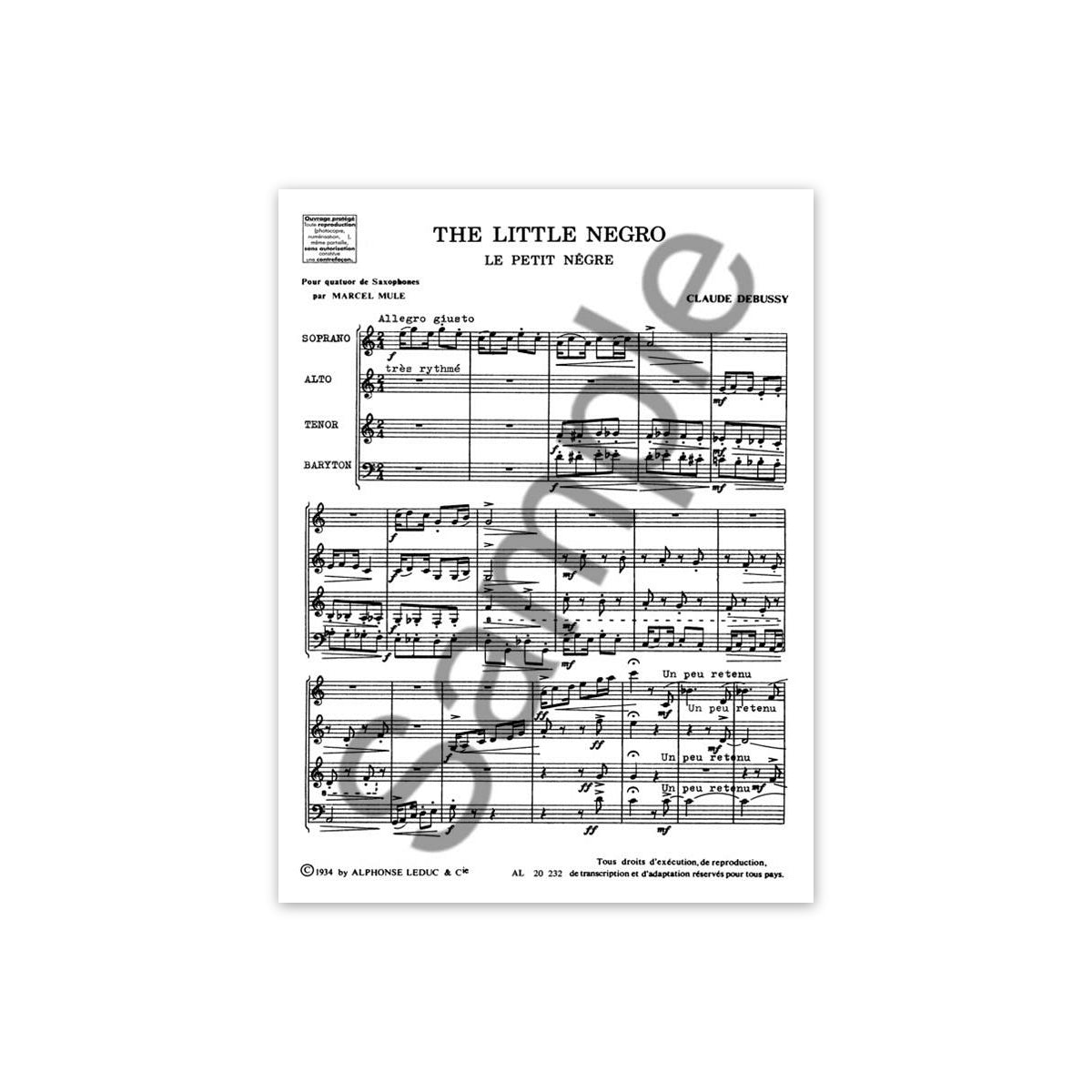 Debussy, The little Negro