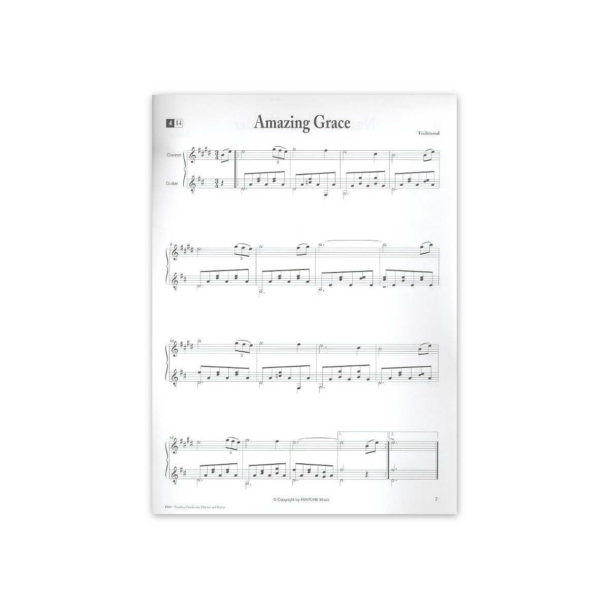 Timeless Classics for Clarinet and Guitar