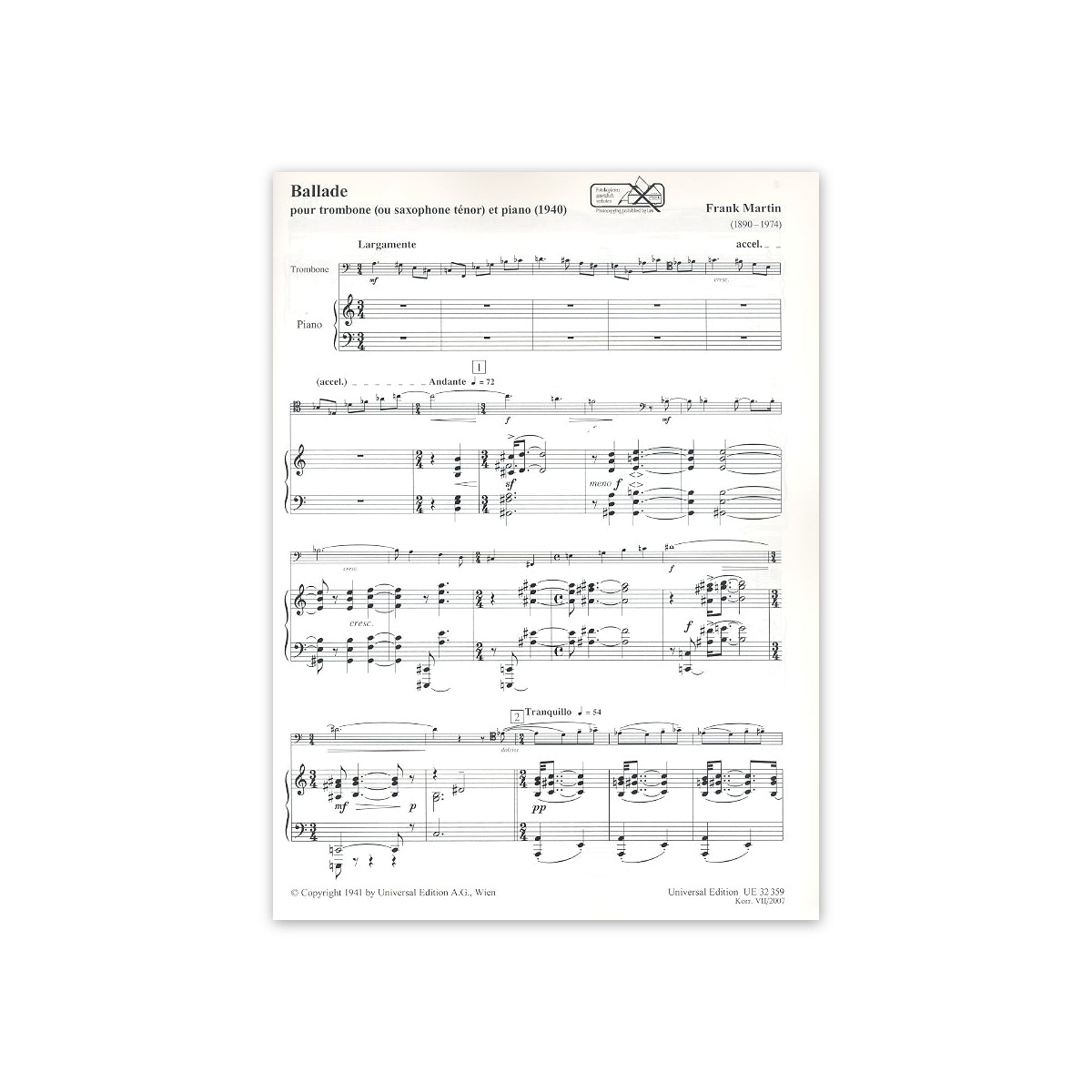 Martin, Ballade-18459