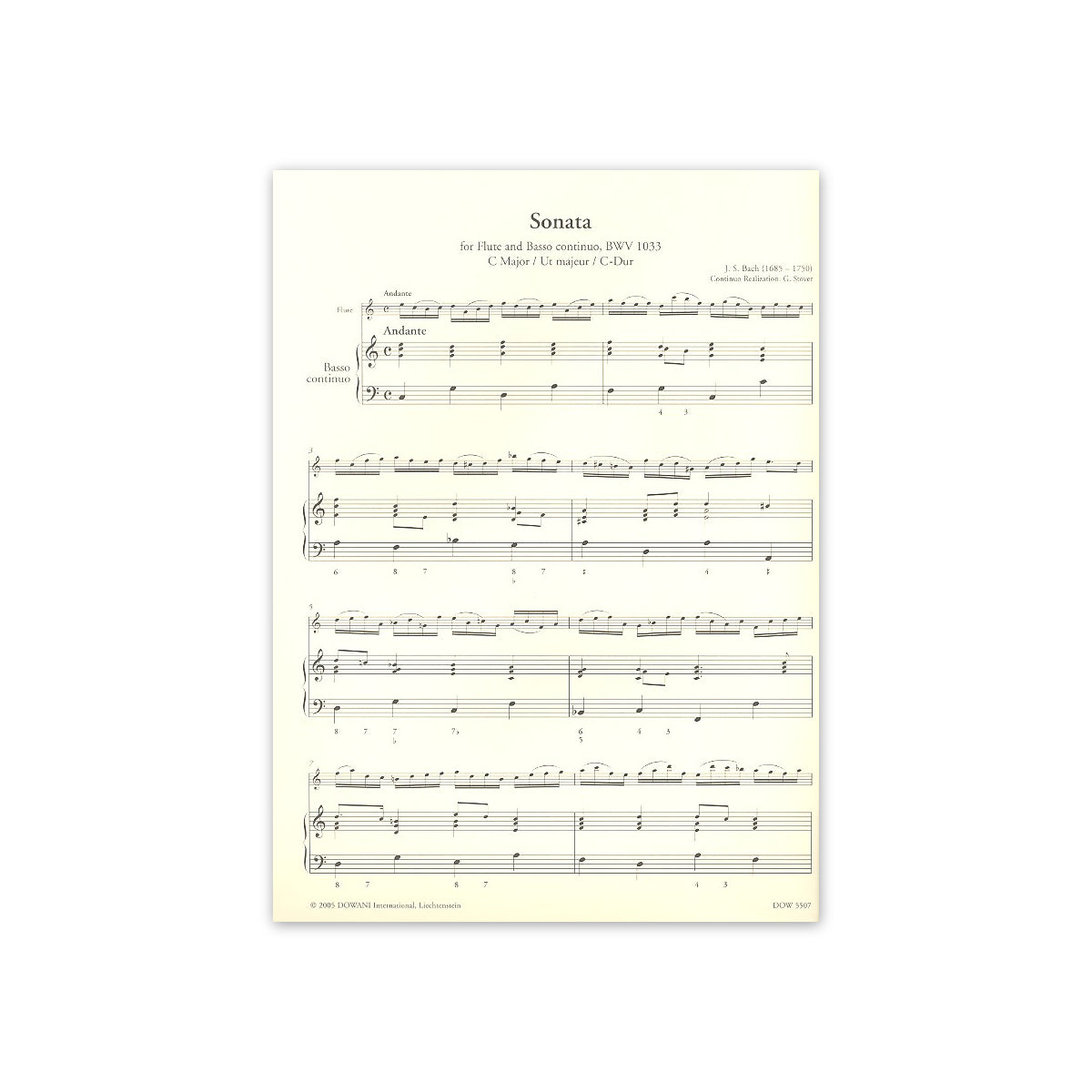 Bach, Sonate C-Dur BWV 1033-18552