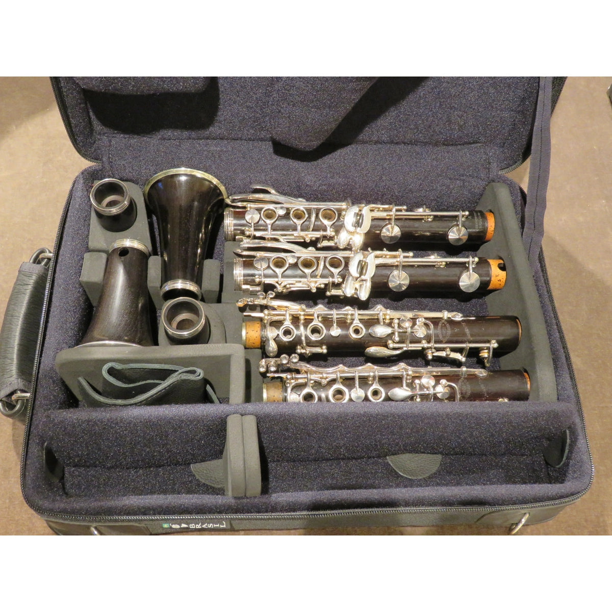 CASE B-FLAT / A CLARINET BONNA (RED-BLACK)