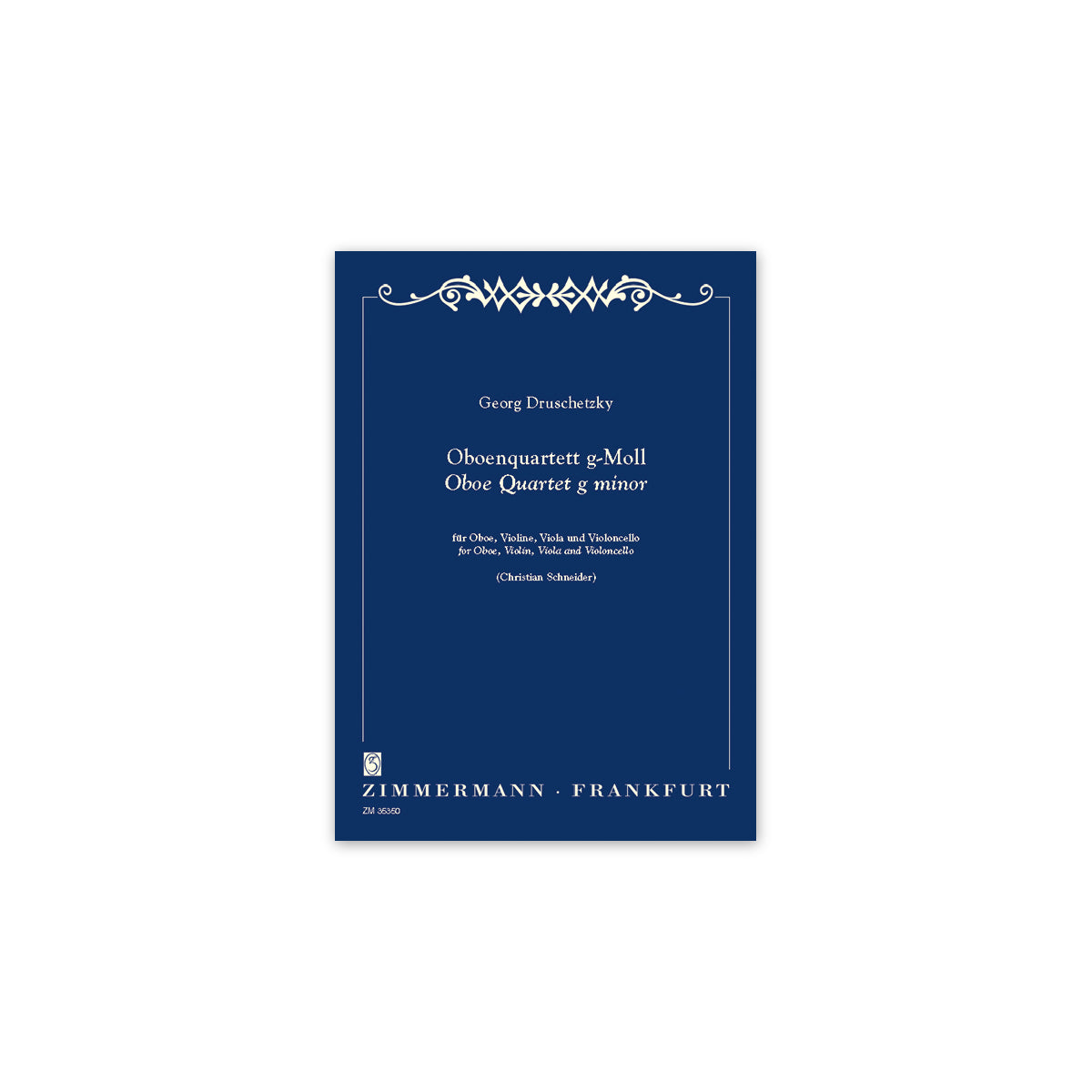 Druschetzky, Oboenquartett g-moll