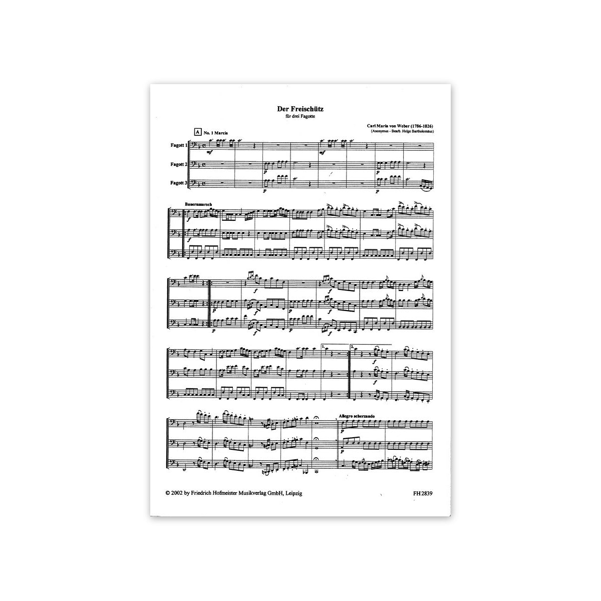 Weber, Der Freischütz-19171