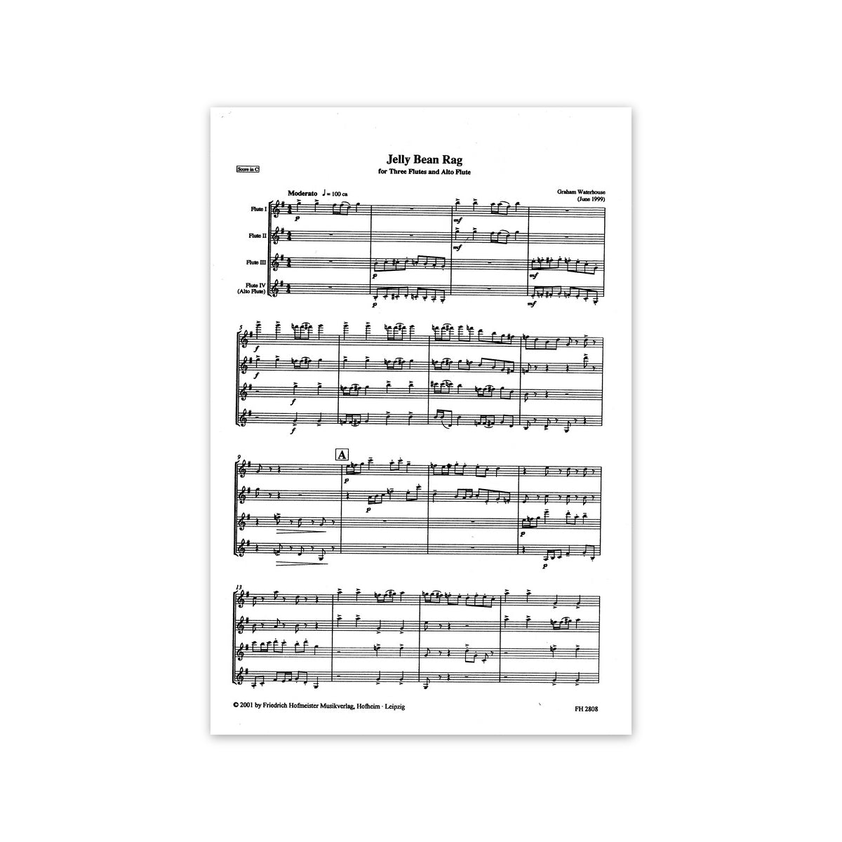 Waterhouse, Jelly Bean Rag
