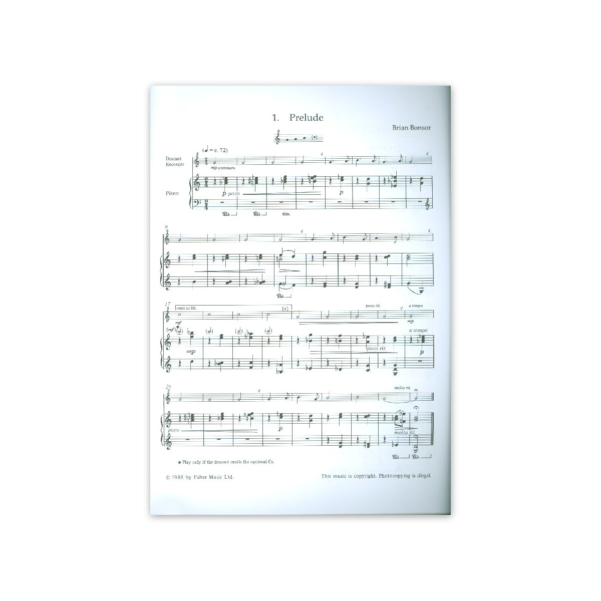 Bonsor, The really easy recorder book