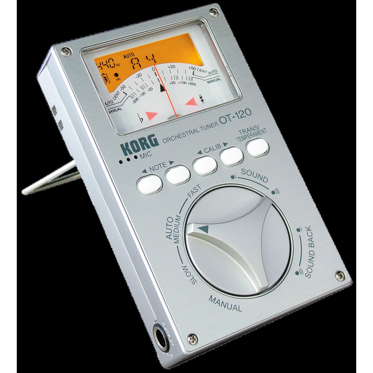 TUNER KORG OT-120, CROMATIC, AUTOMATIC
