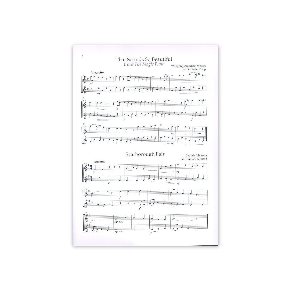 The best flute duet book ever