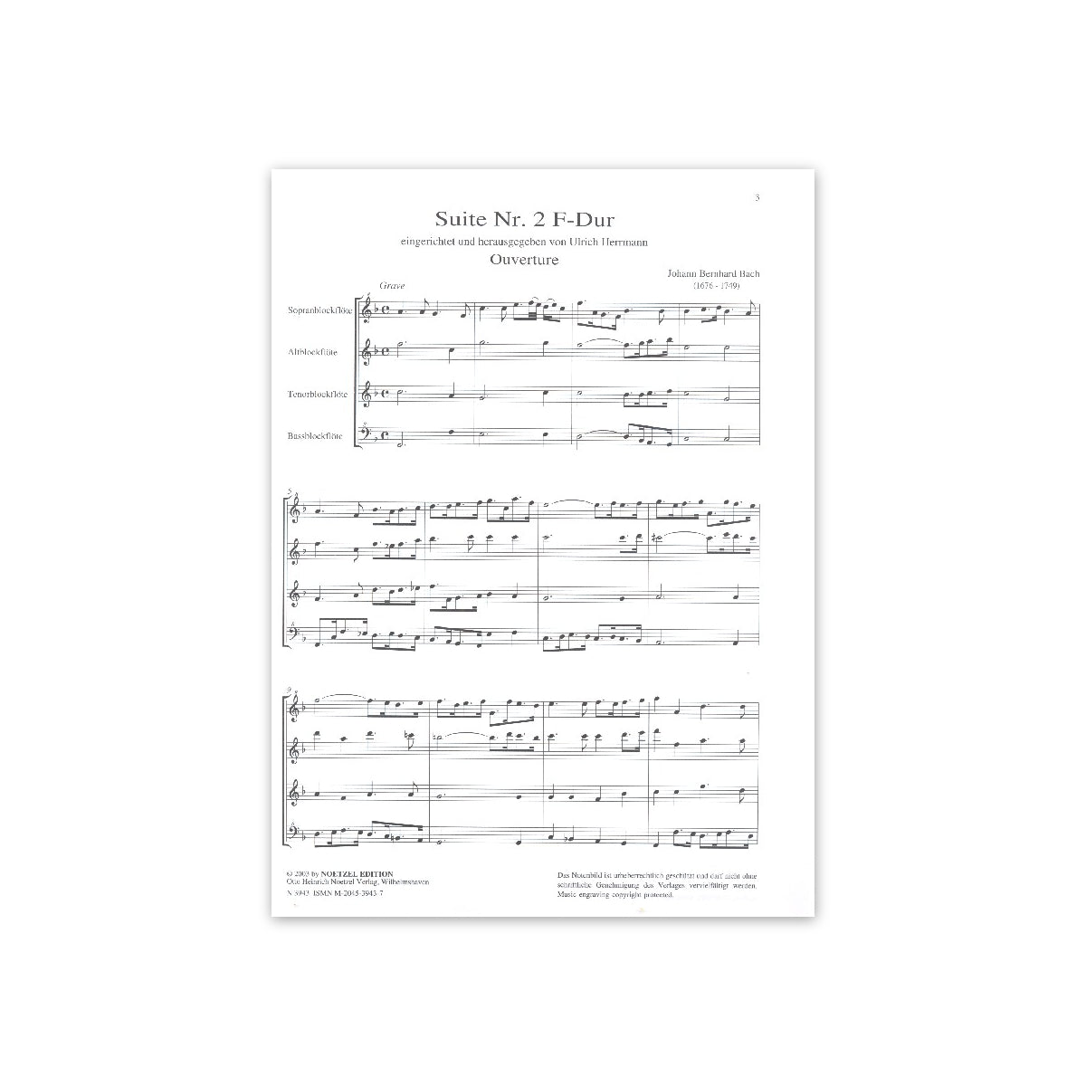 Bach, Suite Nr.2 F-Dur