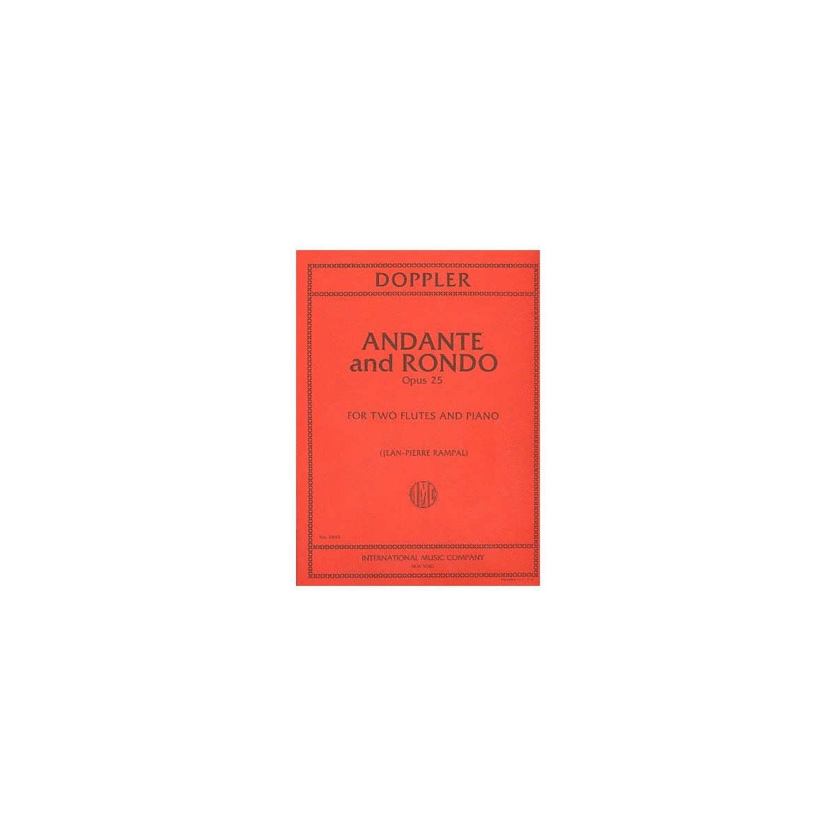 Doppler, Andante et Rondo op.25-20219