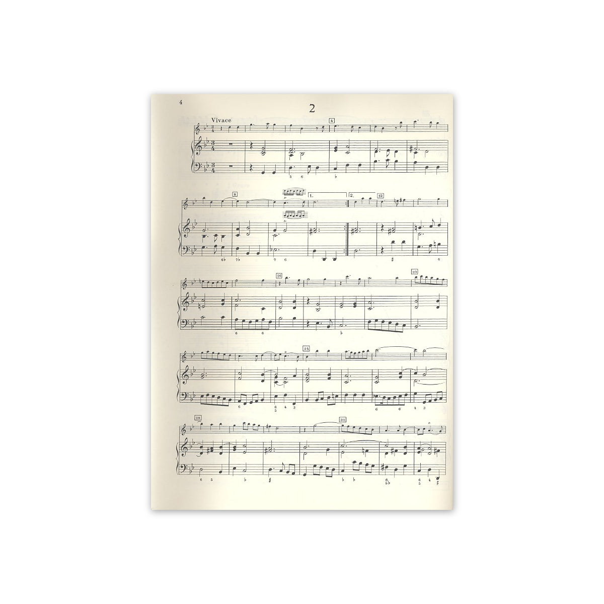 Fiocco, Sonate g-Moll