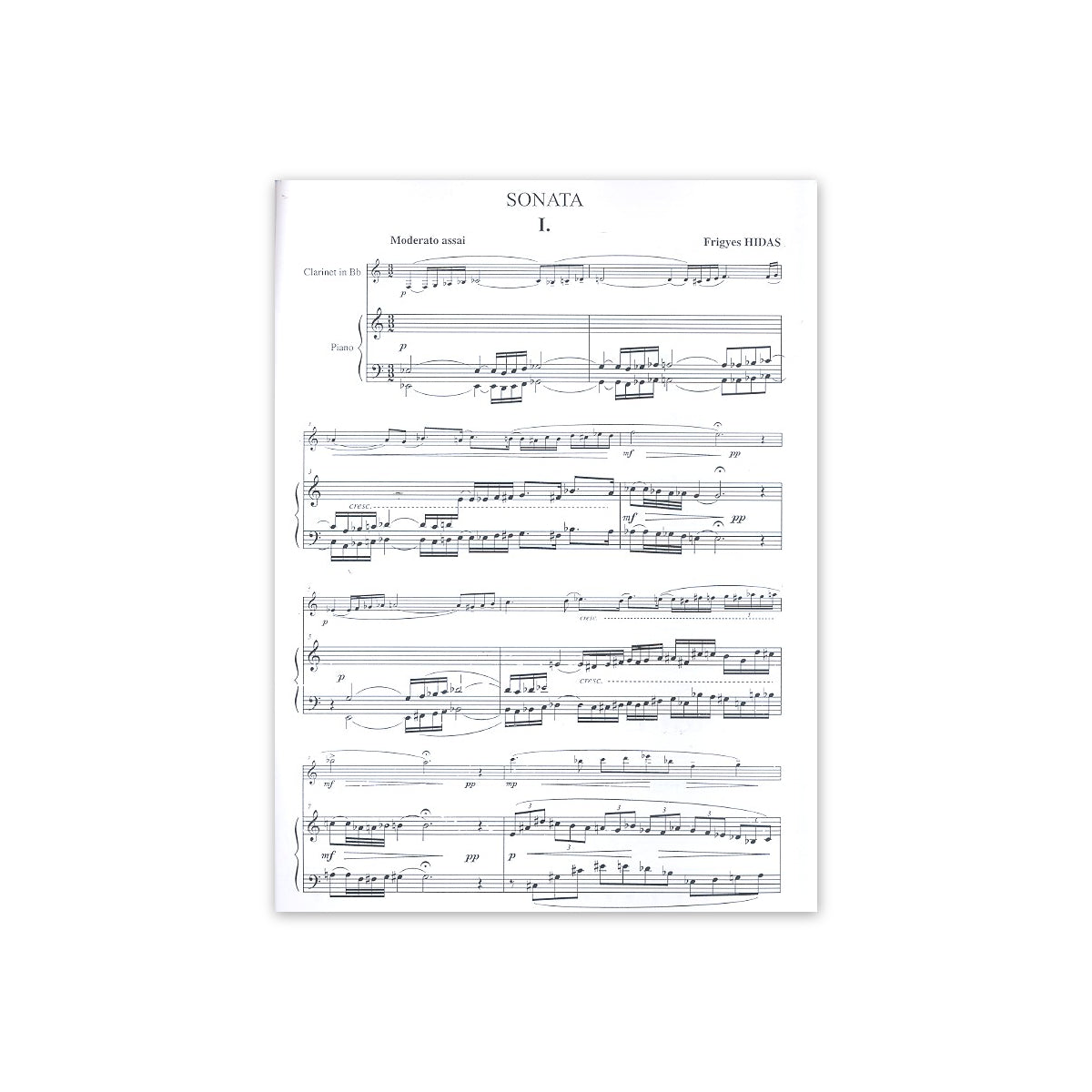 Hidas, Sonata