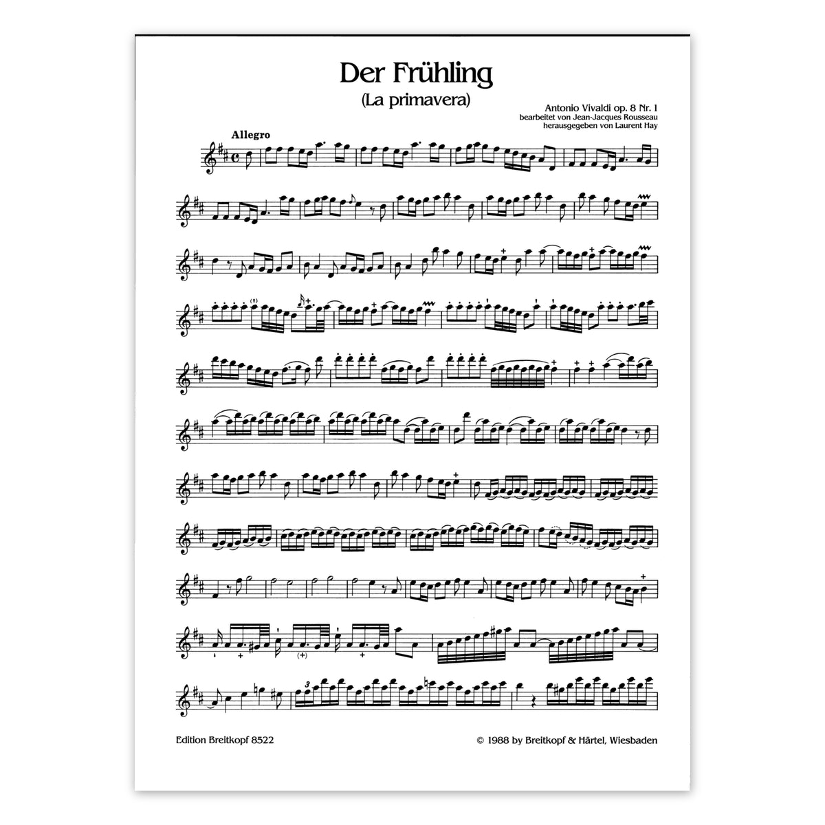Vivaldi, Frühling