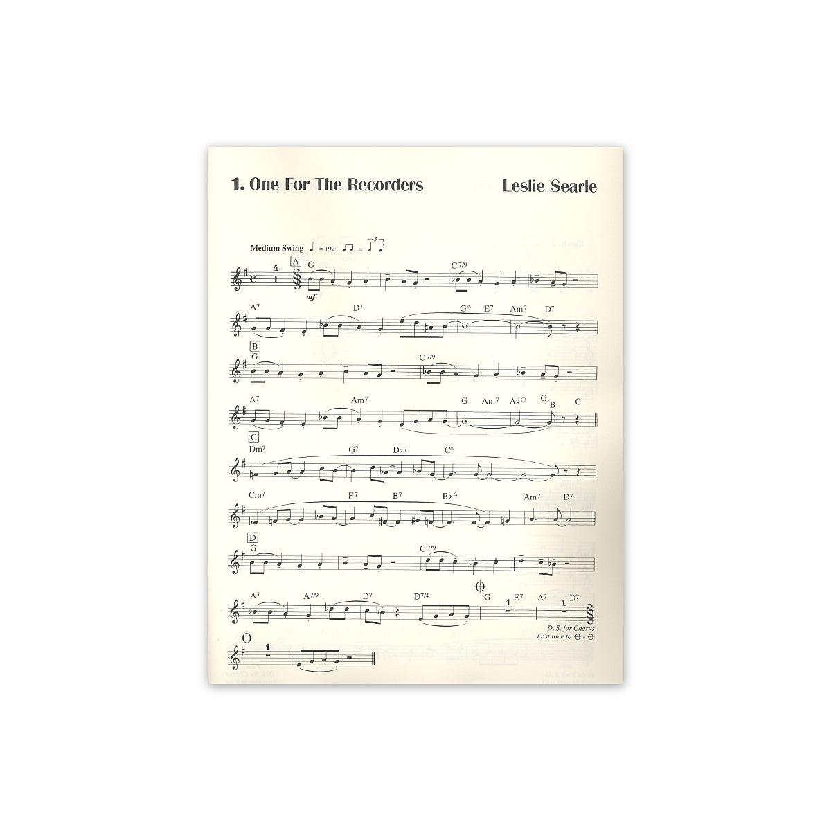 Searle, Recorder Styles
