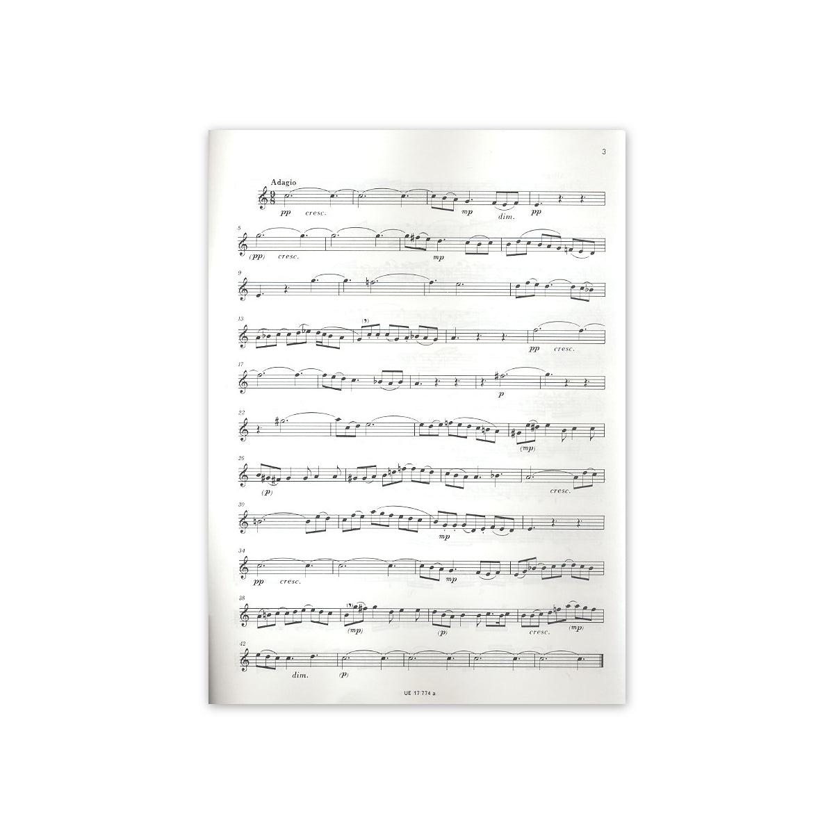 Bach, Sonate g-Moll BWV 1020 (Es- oder B Sax)