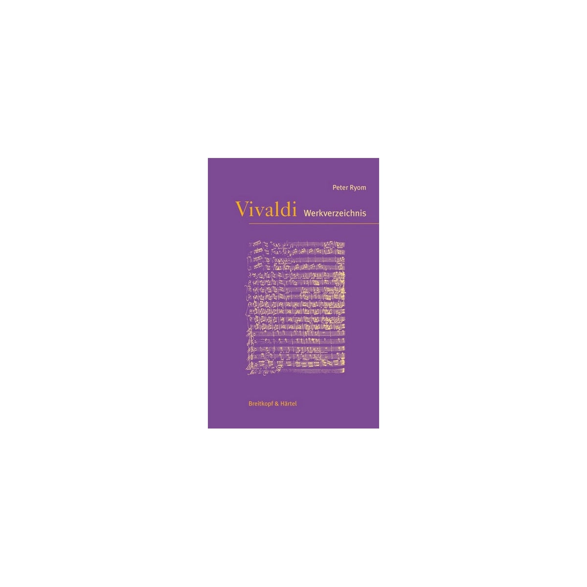 Ryom, Vivaldi Werkverzeichnis