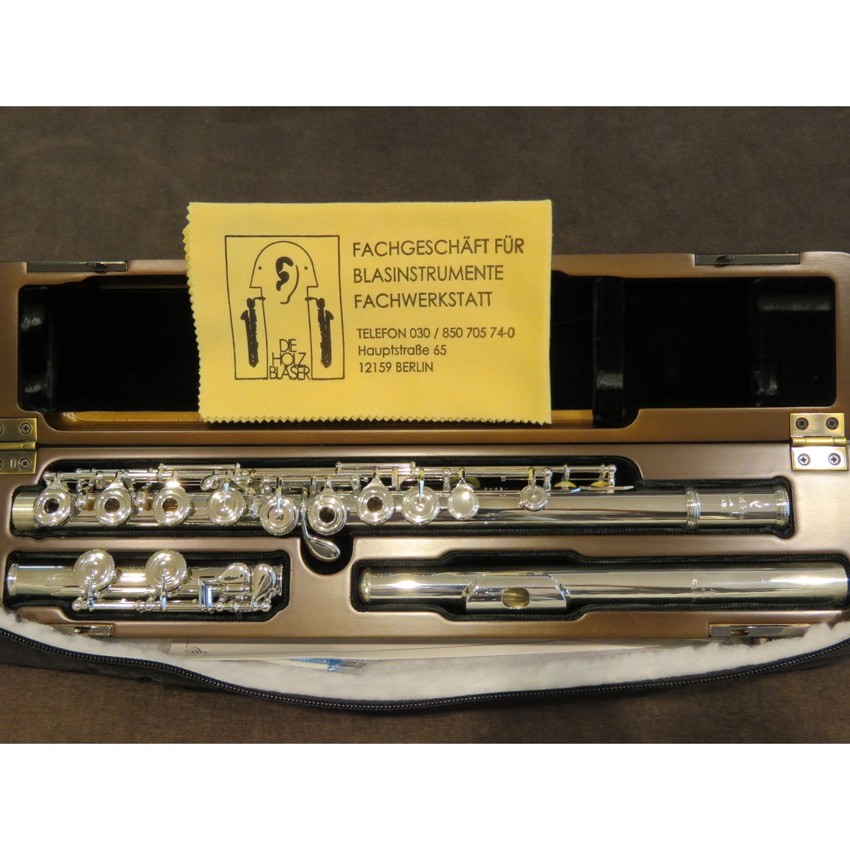 VOLLSILBERFLÖTE PEARL CANTABILE 8800/CD925 RE