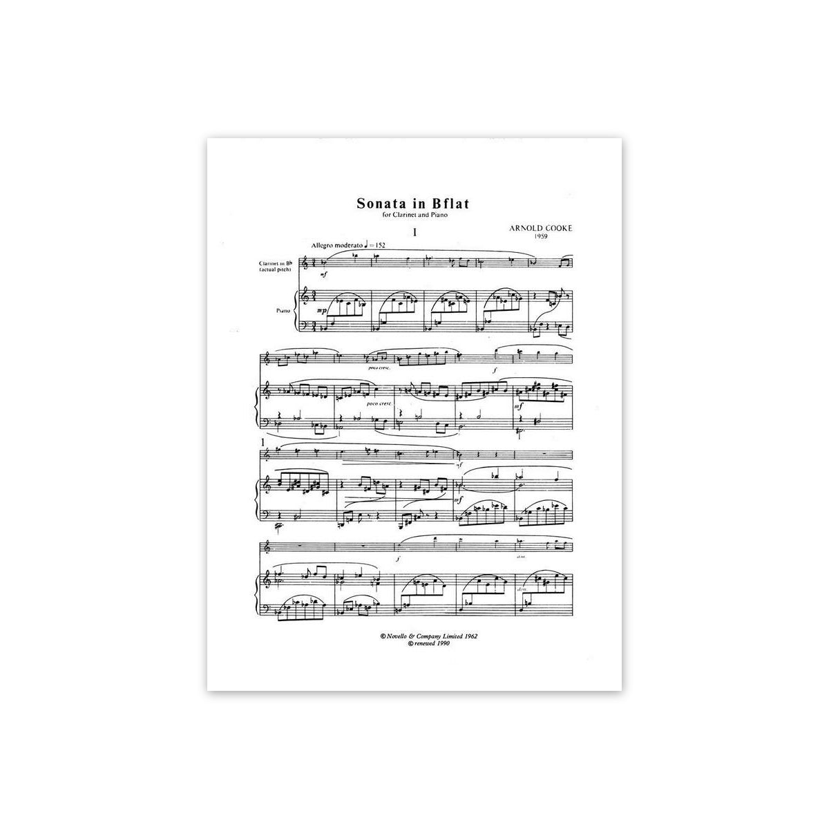 Cooke, Sonata