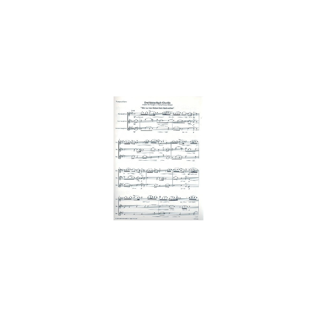 Bach, Drei kleine Choräle