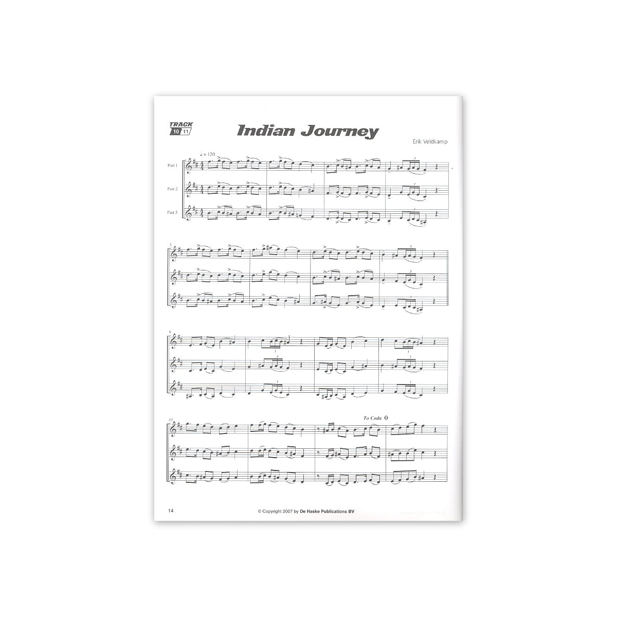 Section 3 - Modern Beats for 3 clarinets